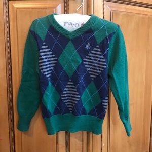 Boy’s Argyle sweater